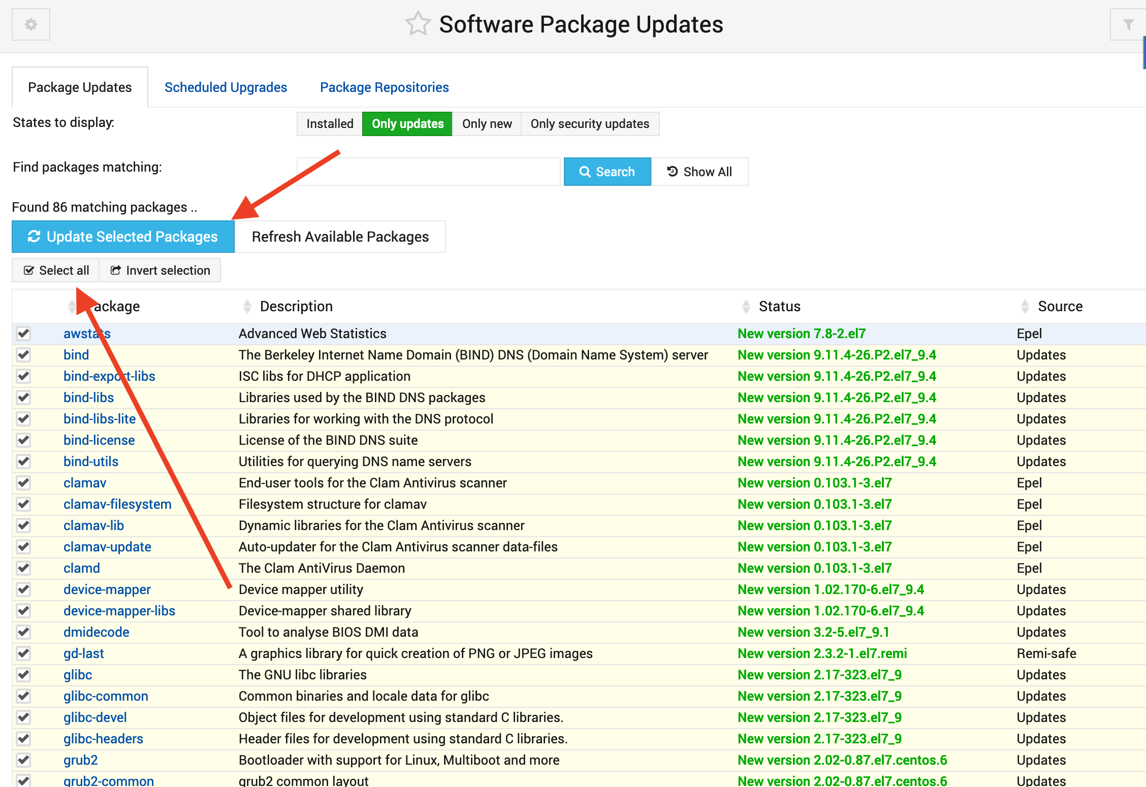 Webmin centos 7 не запускается